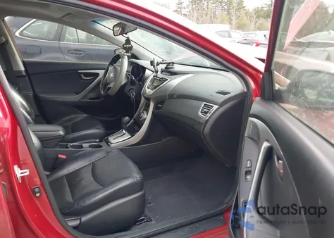 2012 Hyundai Elantra Limited (Ulsan Plant) из США, поврежденный, VIN KMHDH4AE5CU343603